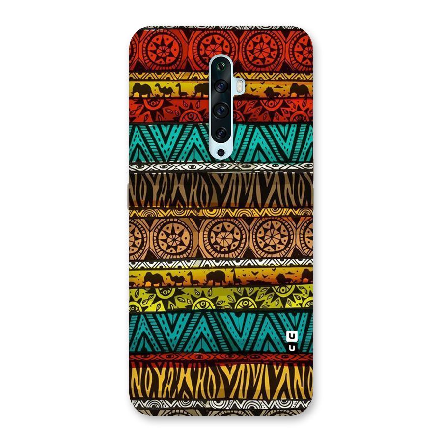 African Design Pattern Back Case for Oppo Reno2 Z