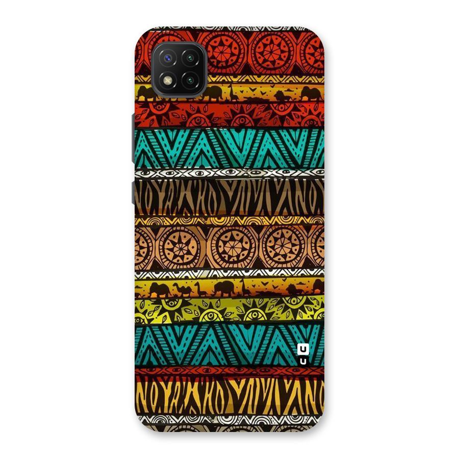 African Design Pattern Back Case for Poco C3
