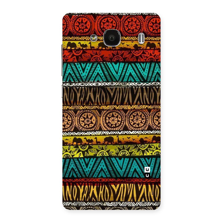 African Design Pattern Back Case for Redmi 2 Prime