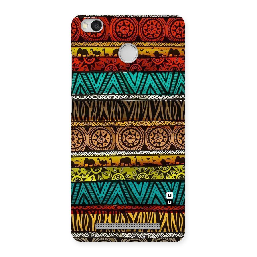 African Design Pattern Back Case for Redmi 3S Prime