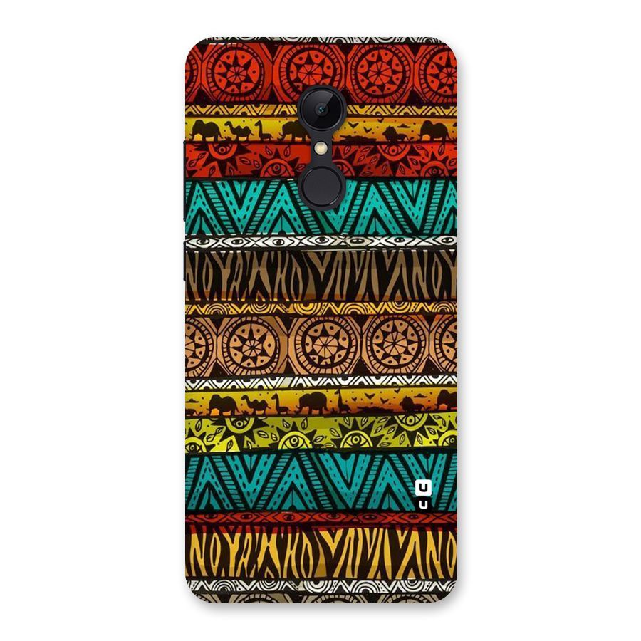 African Design Pattern Back Case for Redmi 5