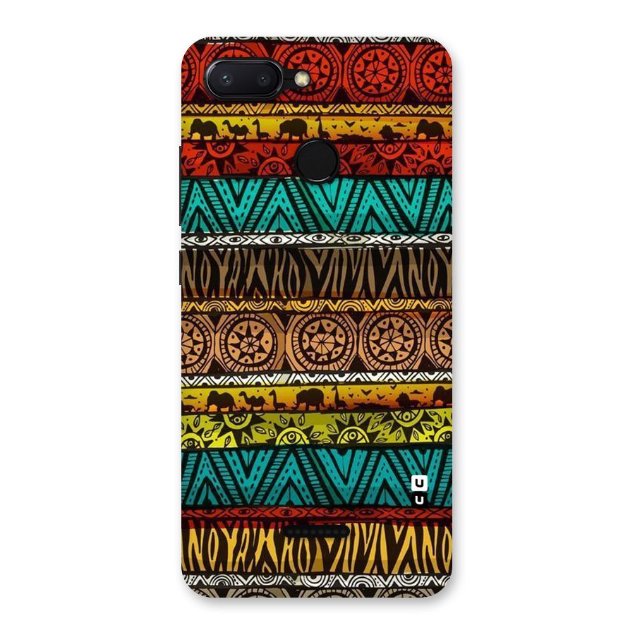 African Design Pattern Back Case for Redmi 6