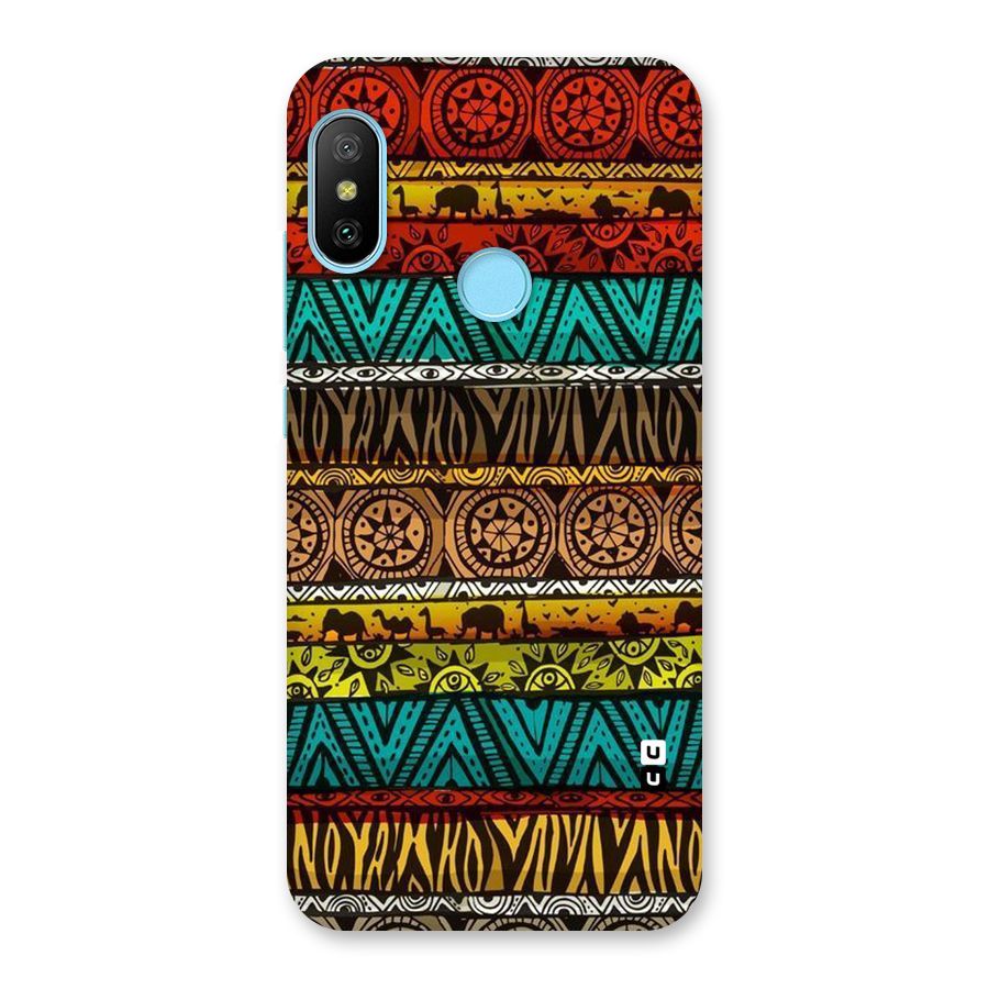 African Design Pattern Back Case for Redmi 6 Pro