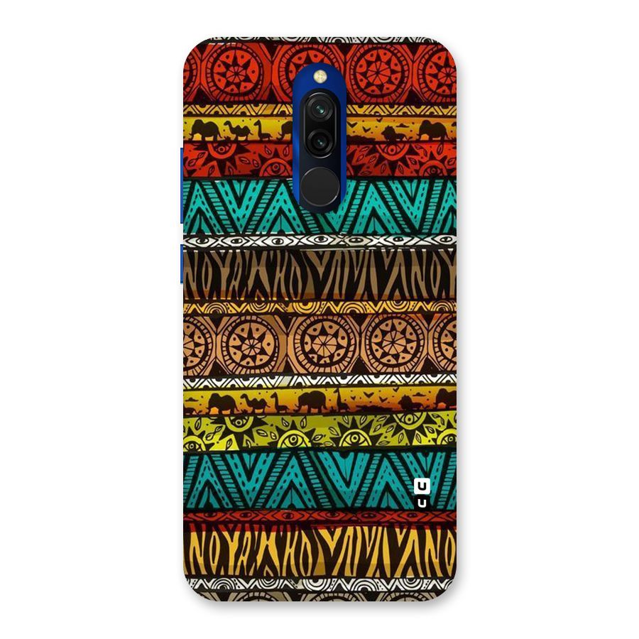 African Design Pattern Back Case for Redmi 8