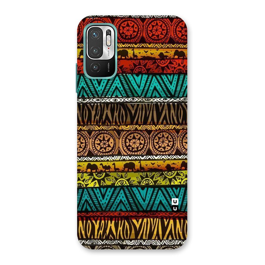African Design Pattern Back Case for Redmi Note 10T 5G