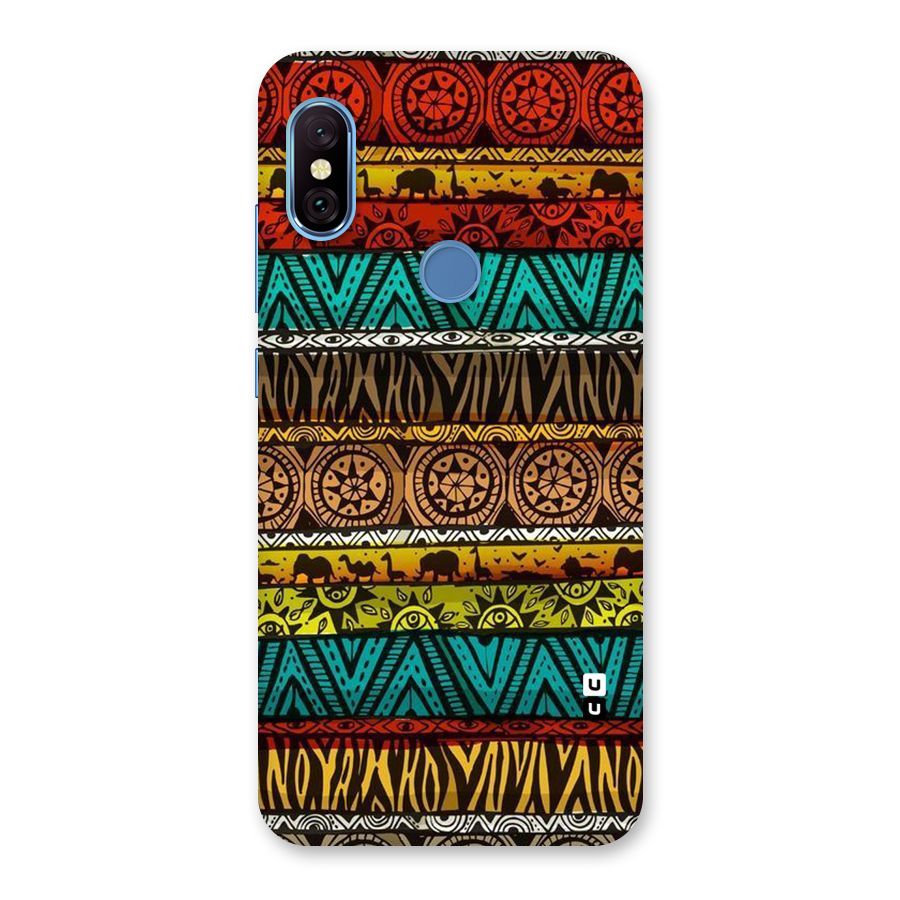 African Design Pattern Back Case for Redmi Note 6 Pro