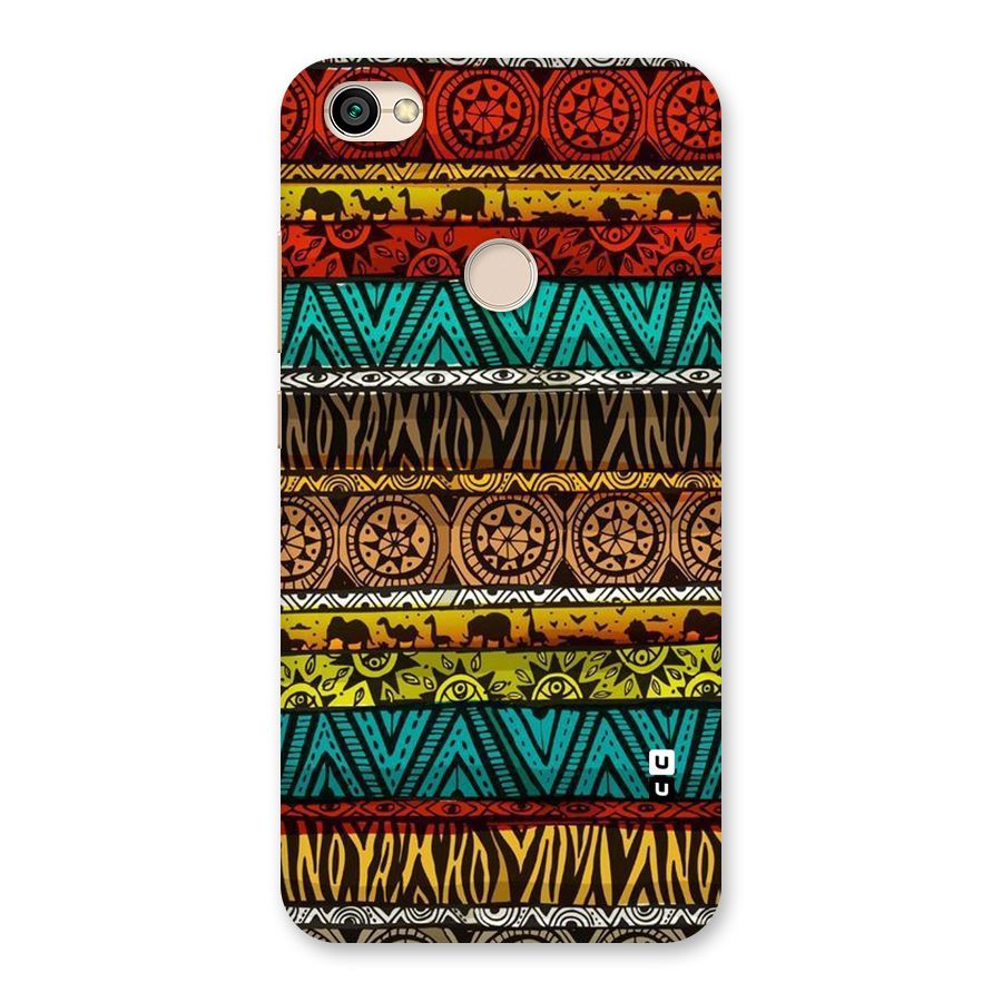 African Design Pattern Back Case for Redmi Y1 2017