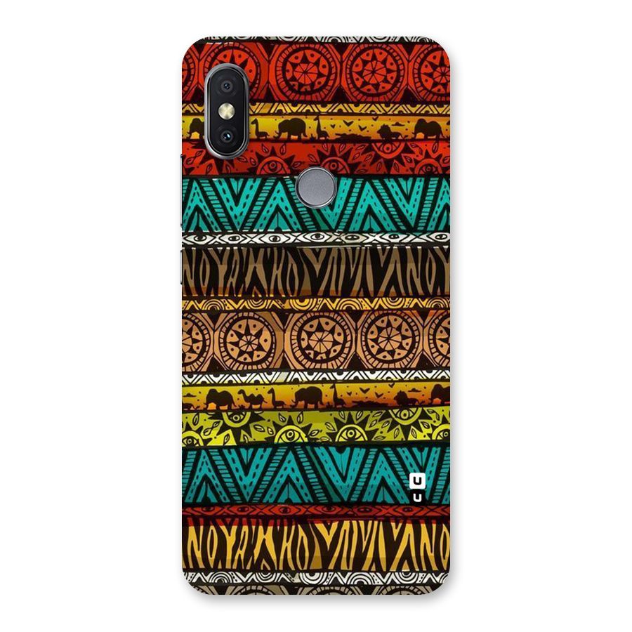 African Design Pattern Back Case for Redmi Y2