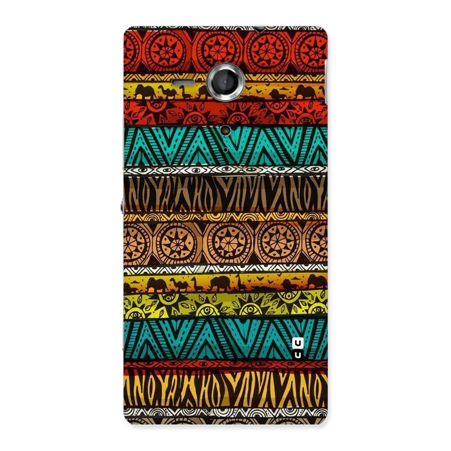 African Design Pattern Back Case for Sony Xperia SP