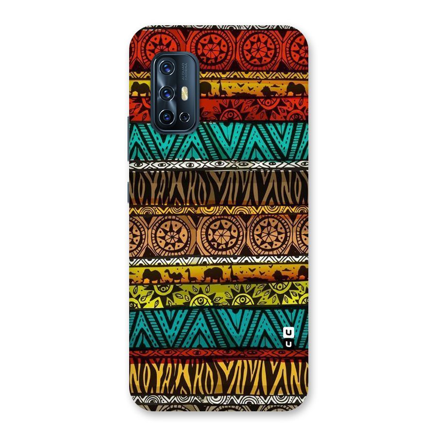 African Design Pattern Back Case for Vivo V17