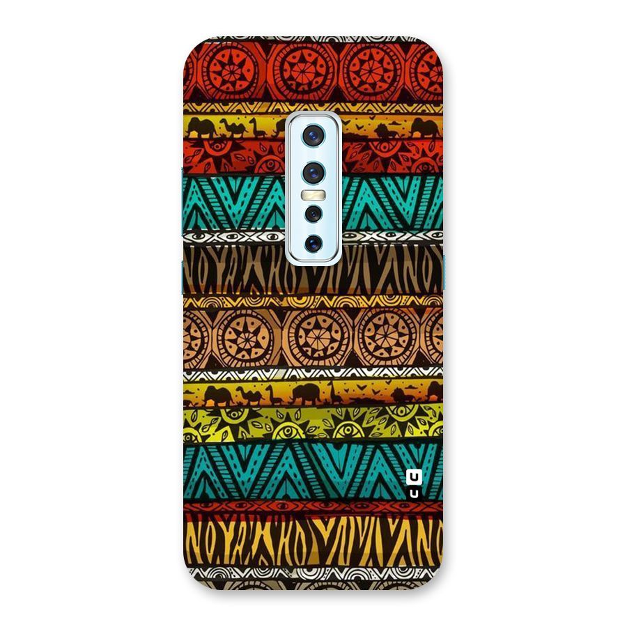 African Design Pattern Back Case for Vivo V17 Pro