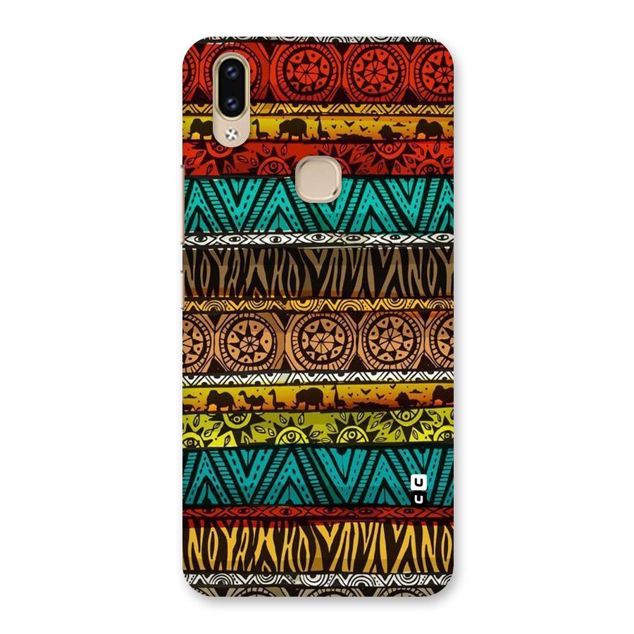 African Design Pattern Back Case for Vivo V9 Youth