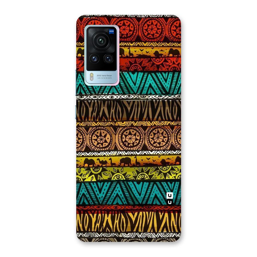 African Design Pattern Back Case for Vivo X60 Pro