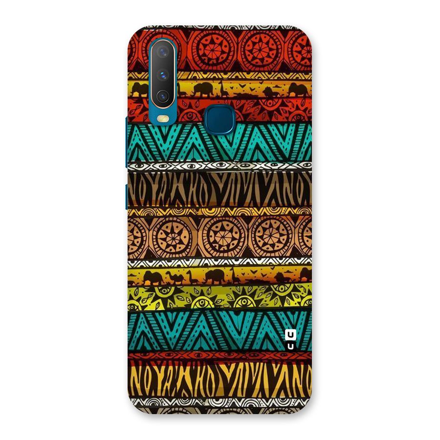 African Design Pattern Back Case for Vivo Y17