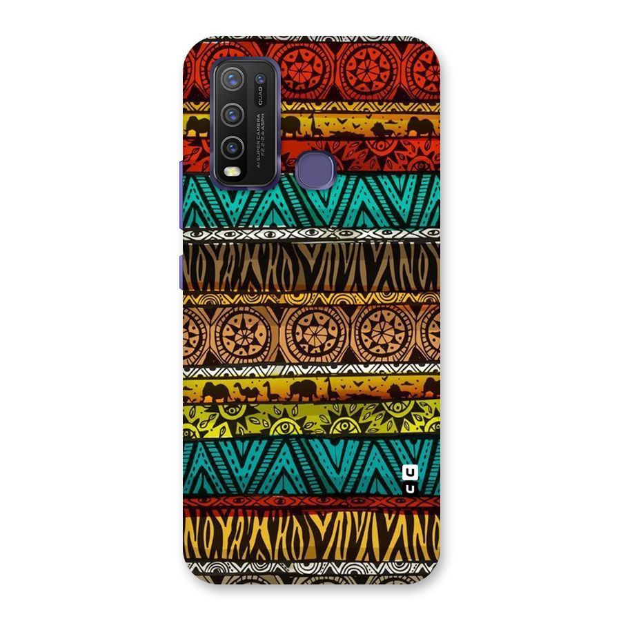 African Design Pattern Back Case for Vivo Y50
