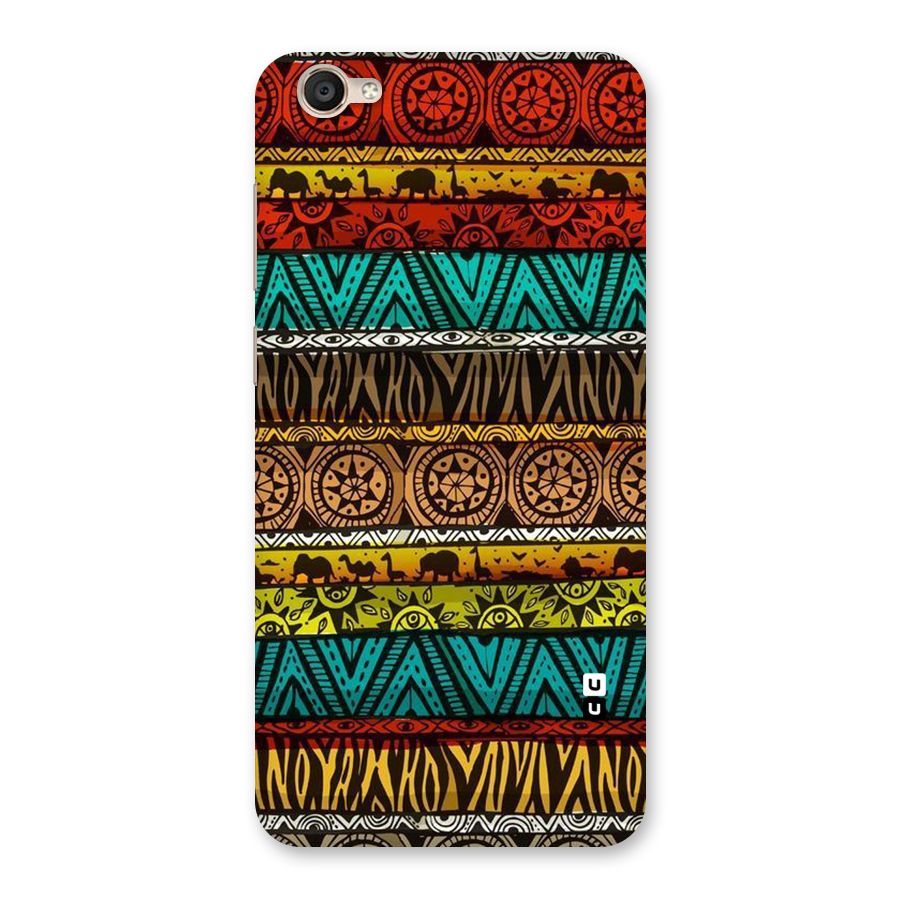 African Design Pattern Back Case for Vivo Y55