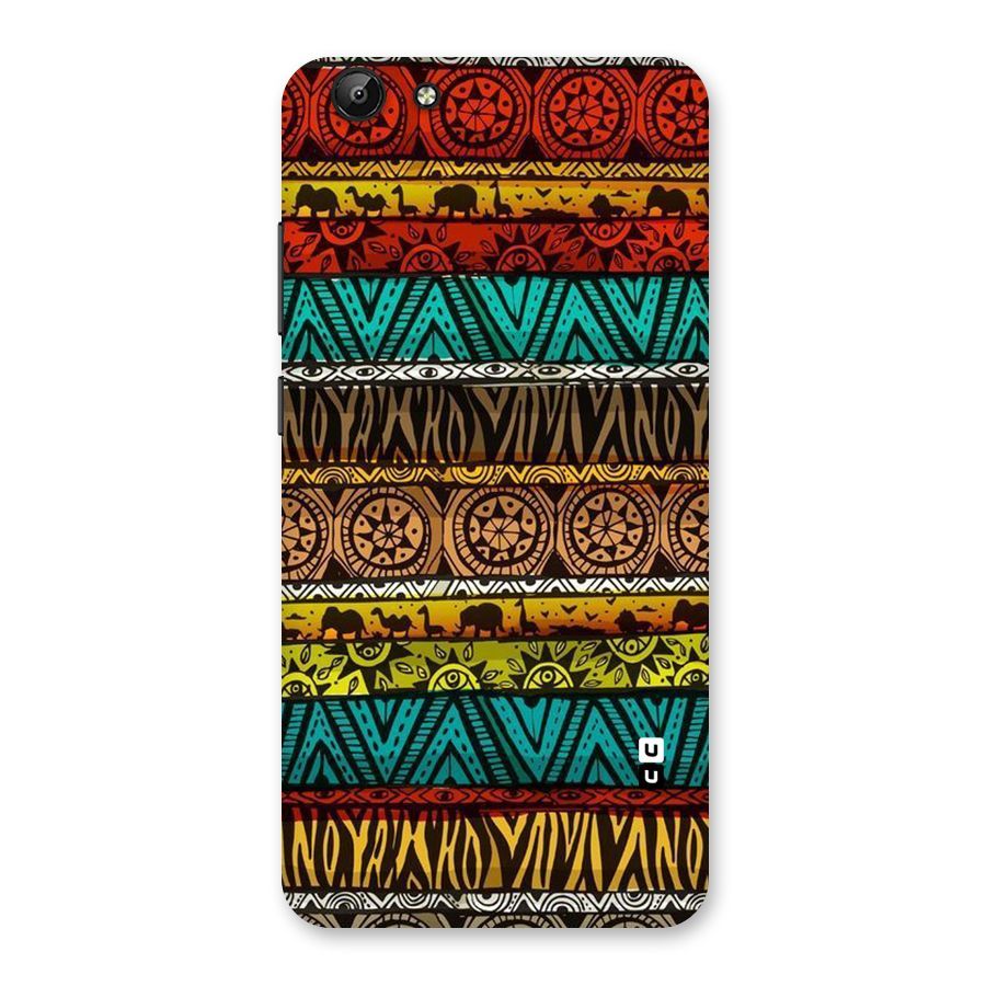 African Design Pattern Back Case for Vivo Y69