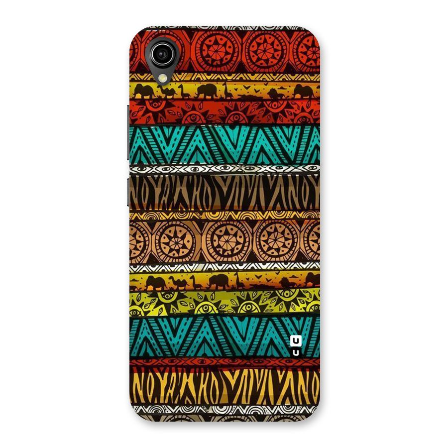 African Design Pattern Back Case for Vivo Y90