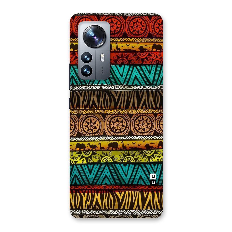 African Design Pattern Back Case for Xiaomi 12 Pro