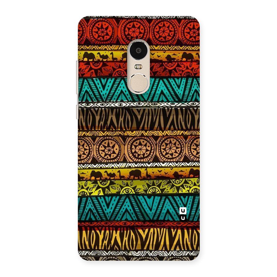 African Design Pattern Back Case for Xiaomi Redmi Note 4
