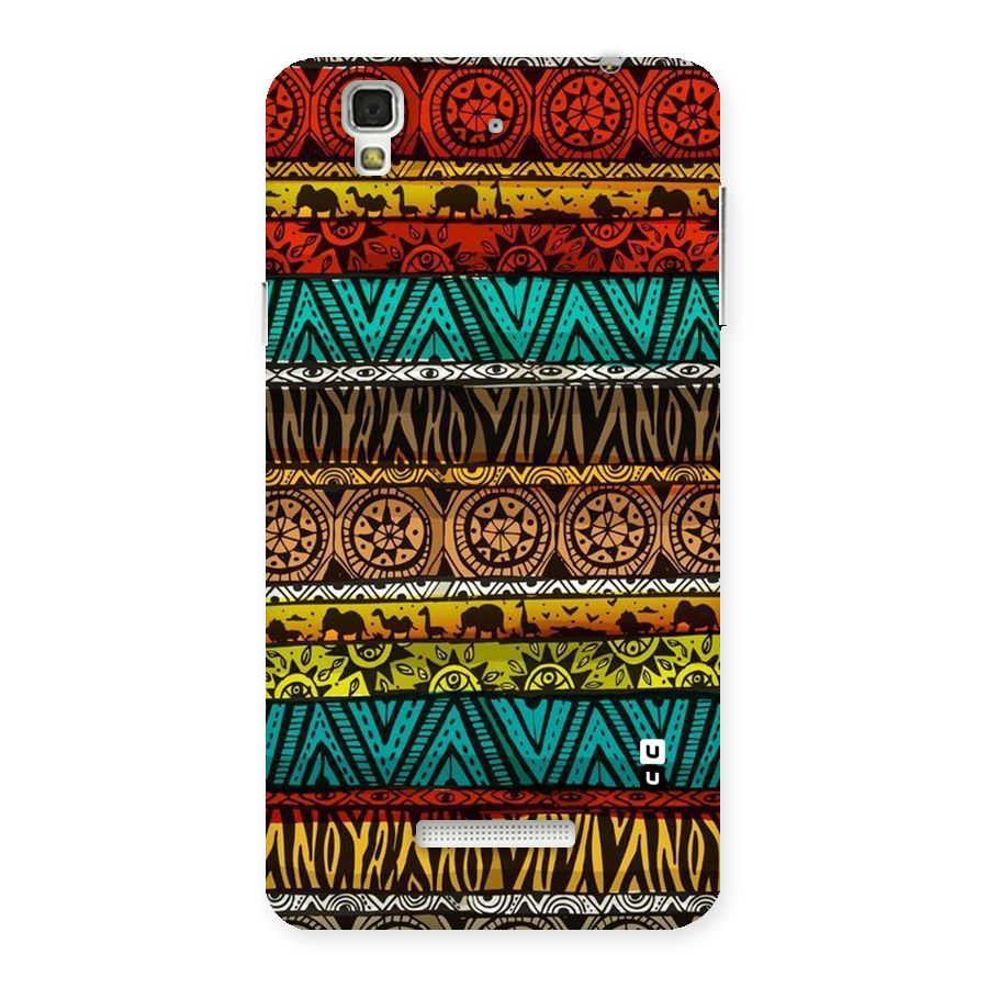 African Design Pattern Back Case for YU Yureka Plus