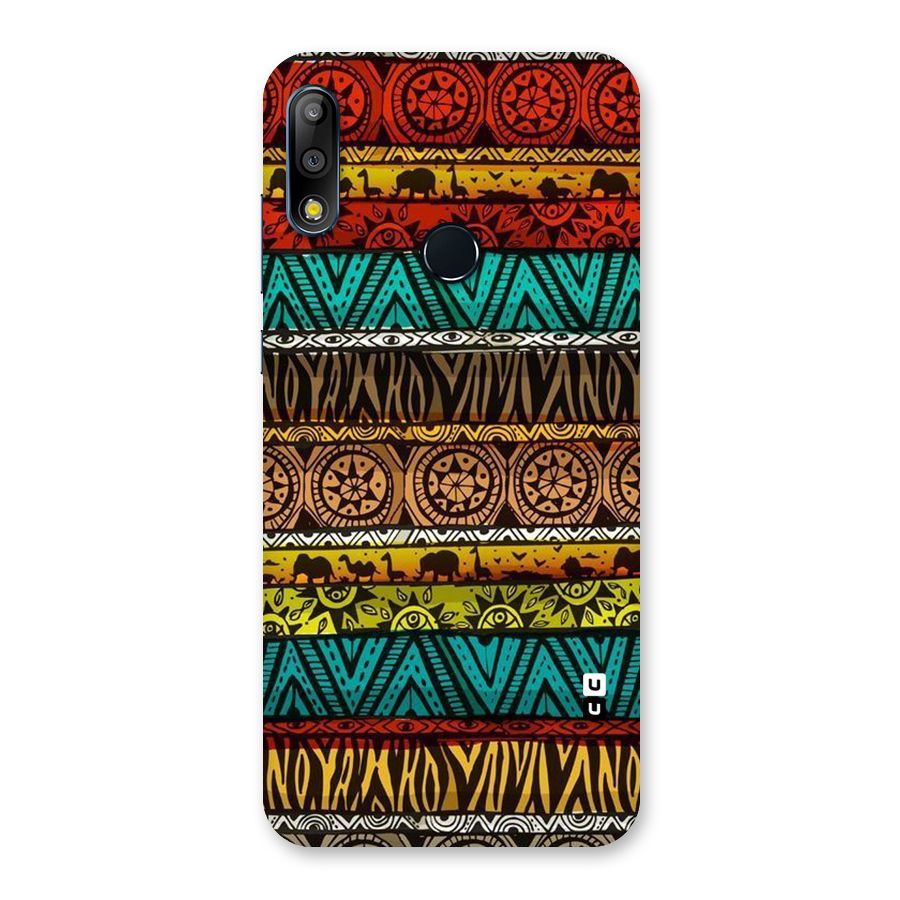 African Design Pattern Back Case for Zenfone Max Pro M2