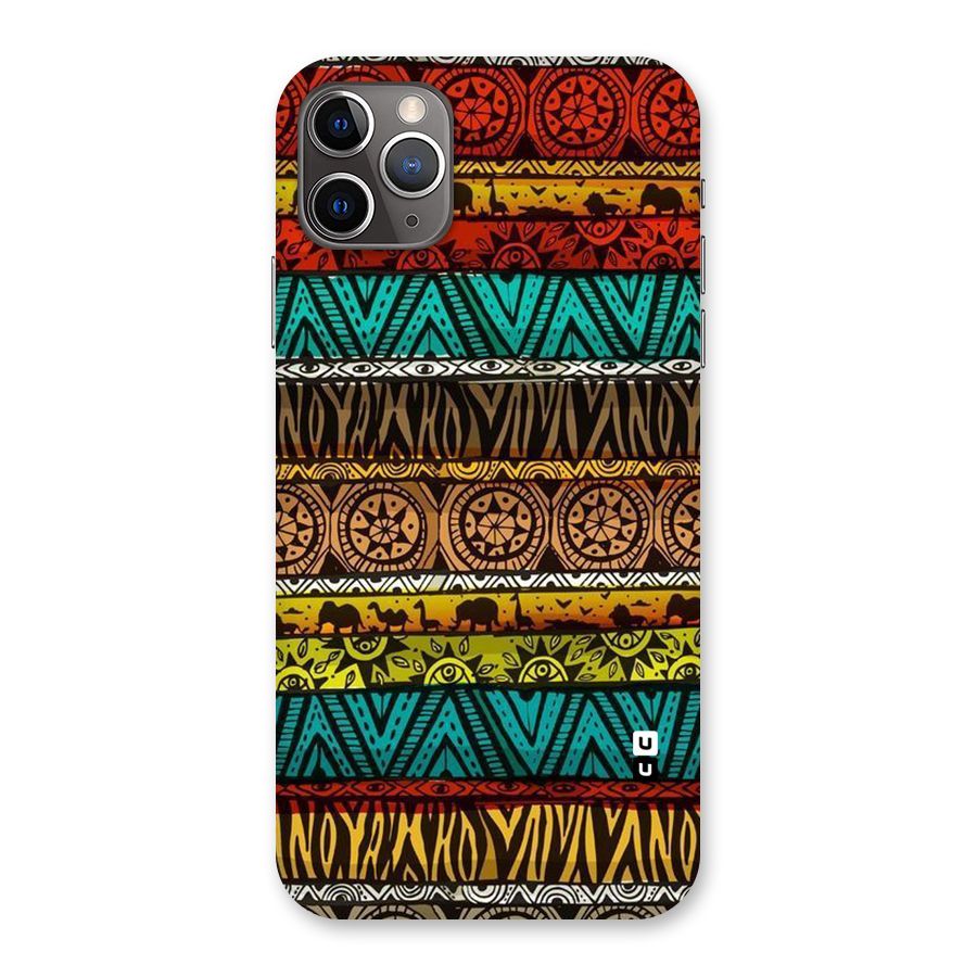 African Design Pattern Back Case for iPhone 11 Pro Max
