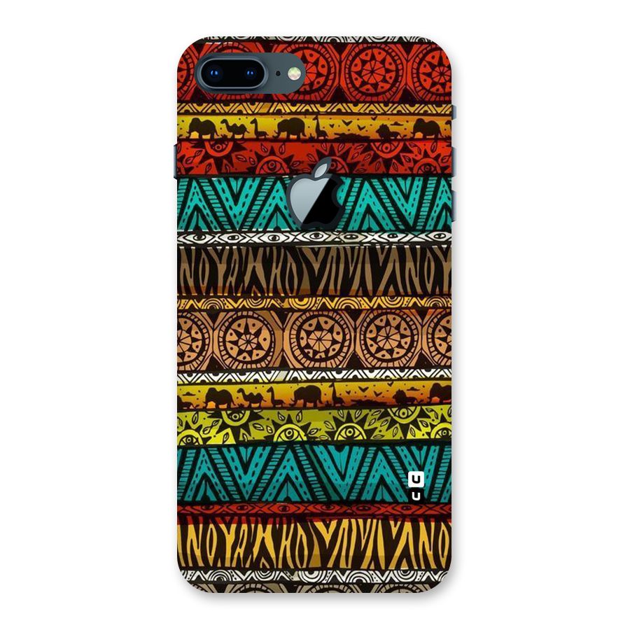African Design Pattern Back Case for iPhone 7 Plus Apple Cut