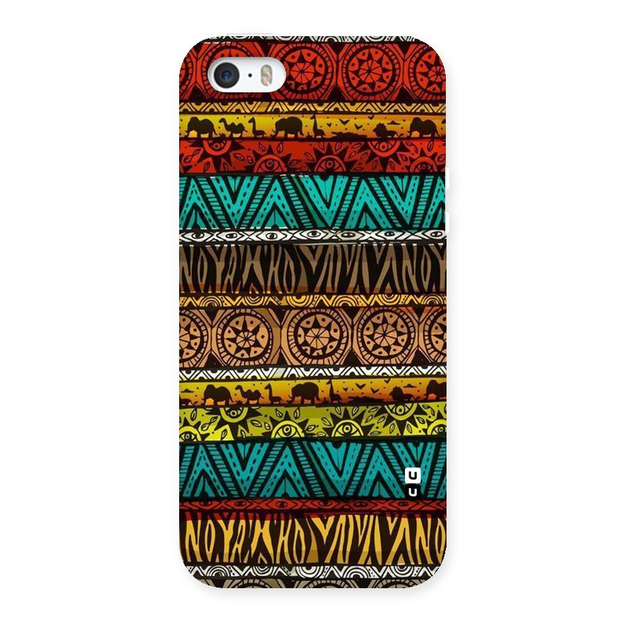 African Design Pattern Back Case for iPhone SE