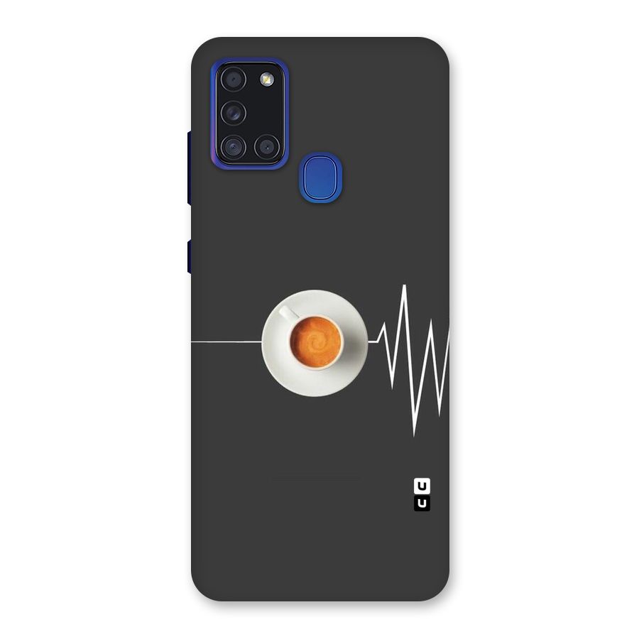 After Coffee Back Case for Galaxy A21s