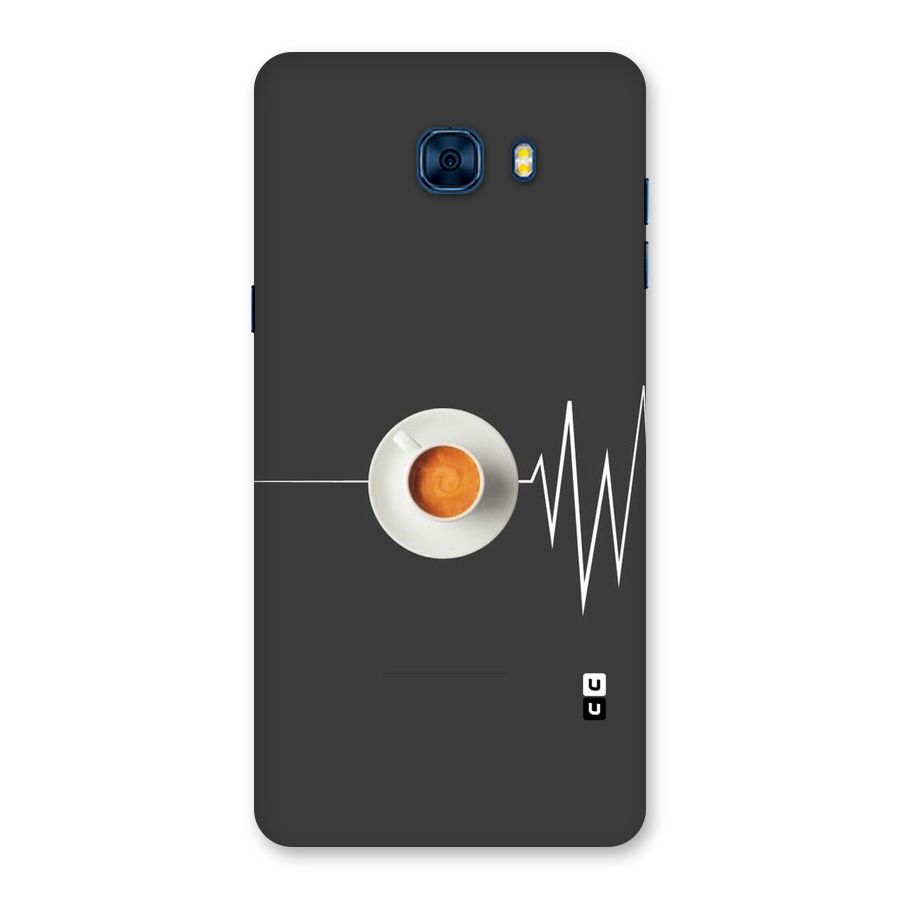 After Coffee Back Case for Galaxy C7 Pro