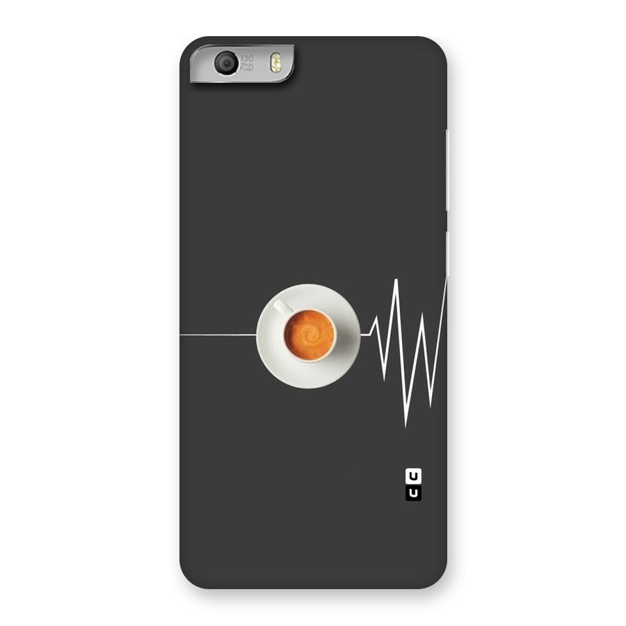 After Coffee Back Case for Micromax Canvas Knight 2