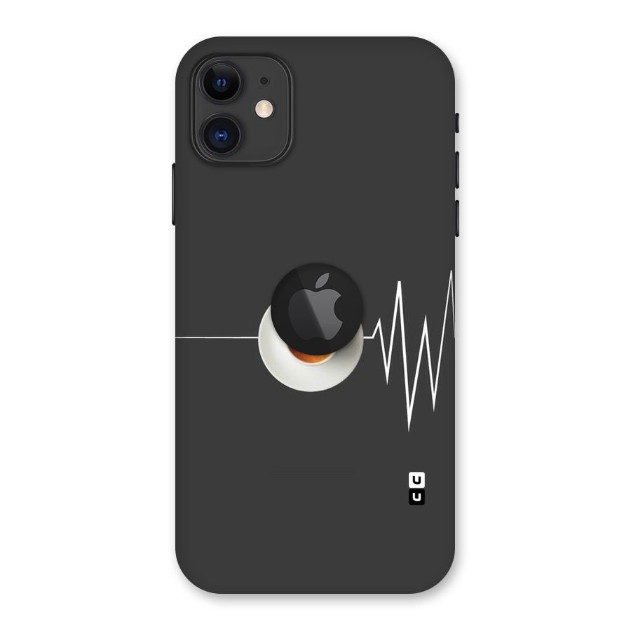 After Coffee Back Case for iPhone 11 Logo Cut