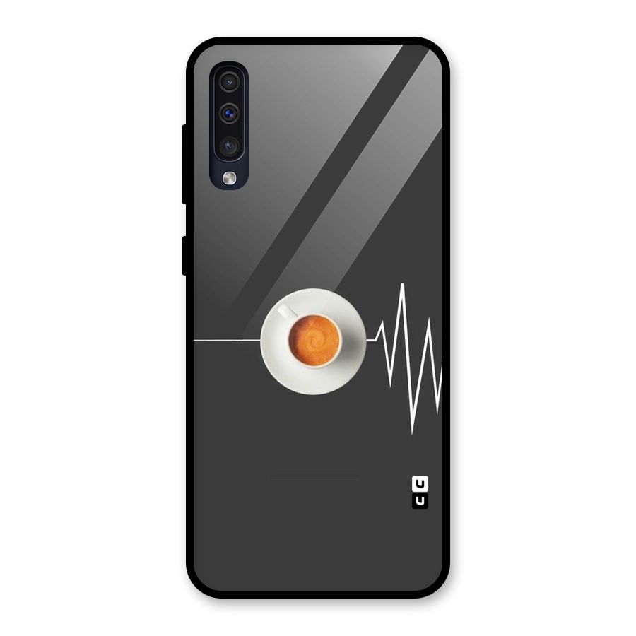 After Coffee Glass Back Case for Galaxy A50