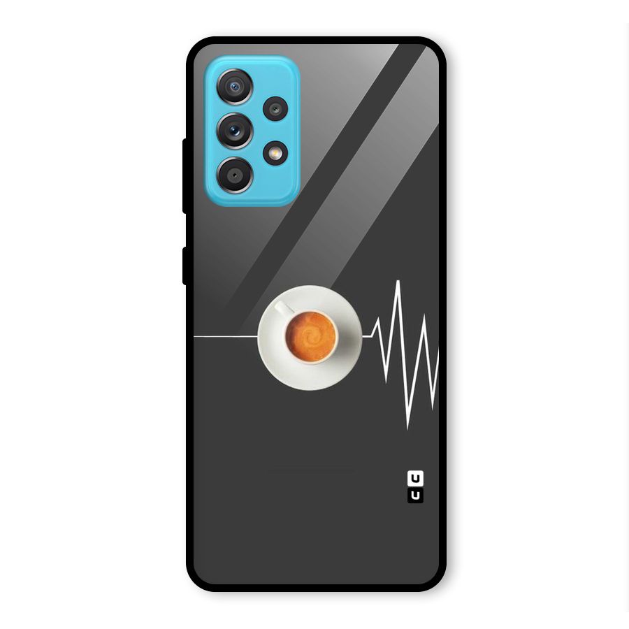 After Coffee Glass Back Case for Galaxy A52s 5G