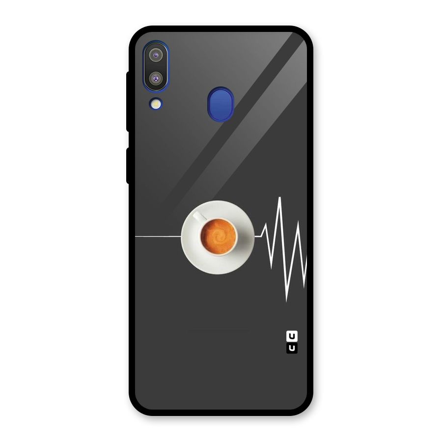 After Coffee Glass Back Case for Galaxy M20