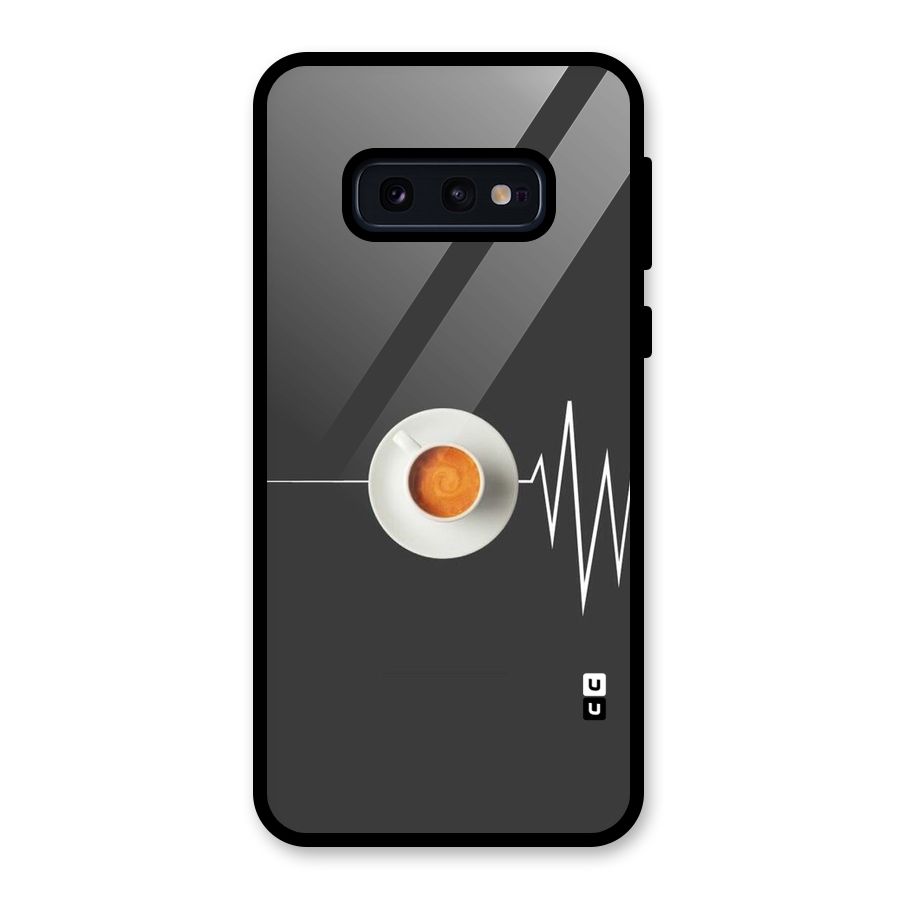 After Coffee Glass Back Case for Galaxy S10e