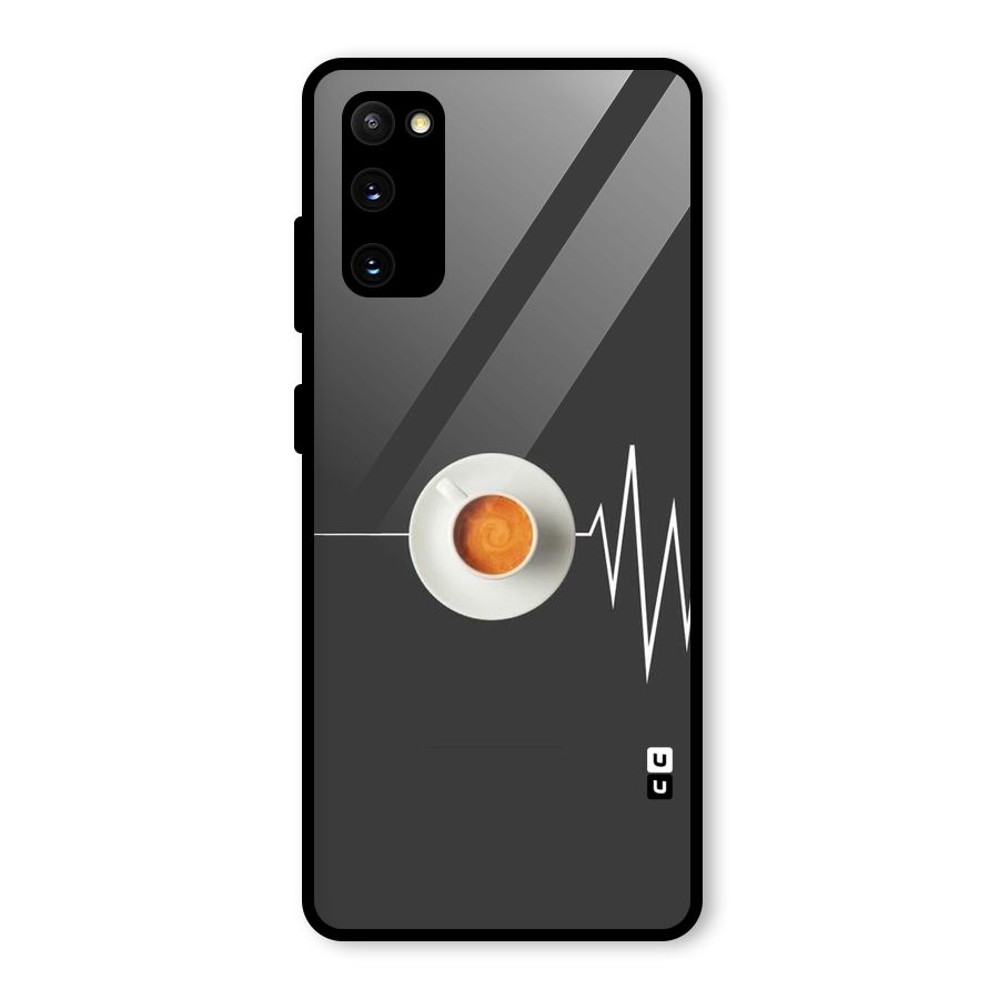 After Coffee Glass Back Case for Galaxy S20 FE 5G