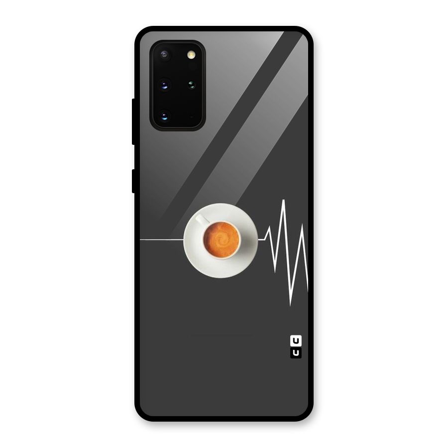 After Coffee Glass Back Case for Galaxy S20 Plus