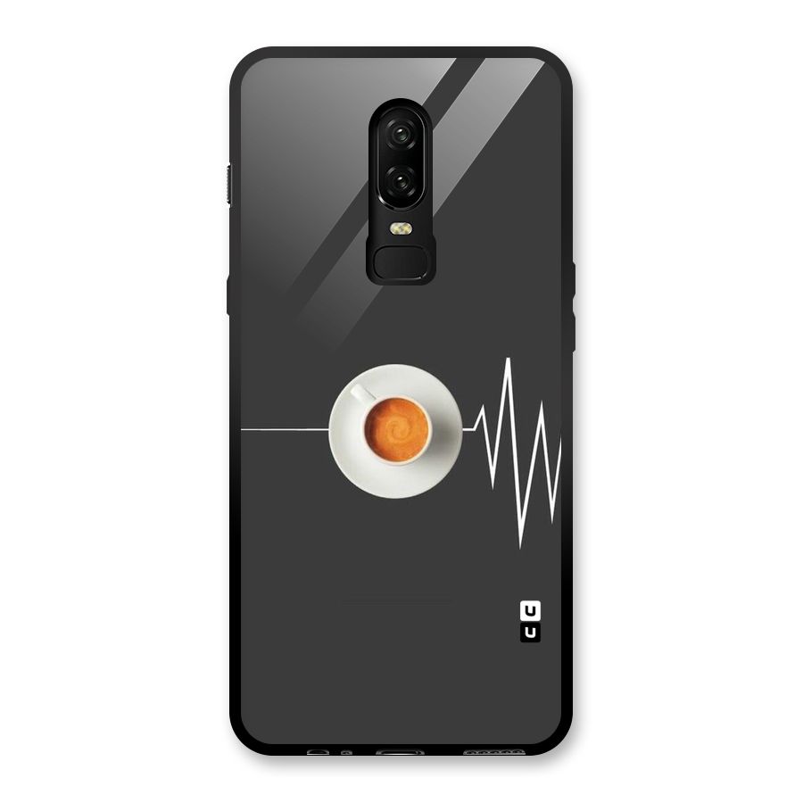 After Coffee Glass Back Case for OnePlus 6