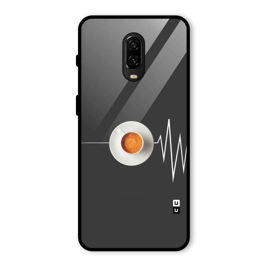 After Coffee Glass Back Case for OnePlus 6T