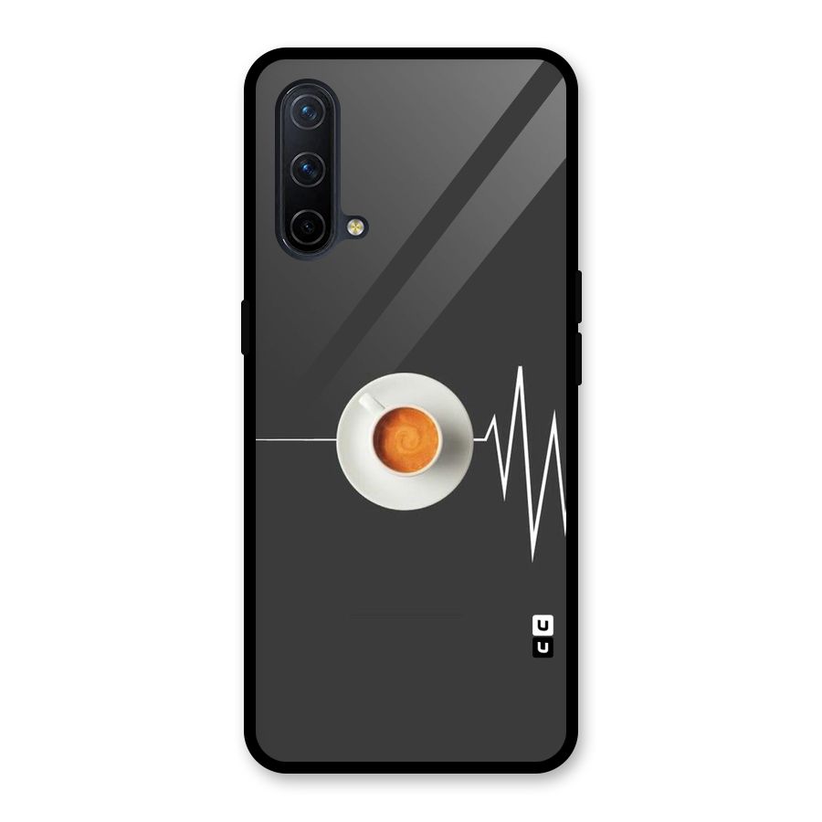After Coffee Glass Back Case for OnePlus Nord CE 5G