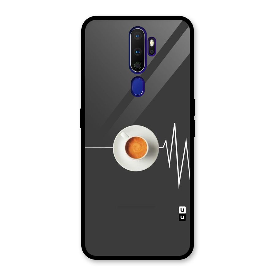 After Coffee Glass Back Case for Oppo A9 (2020)