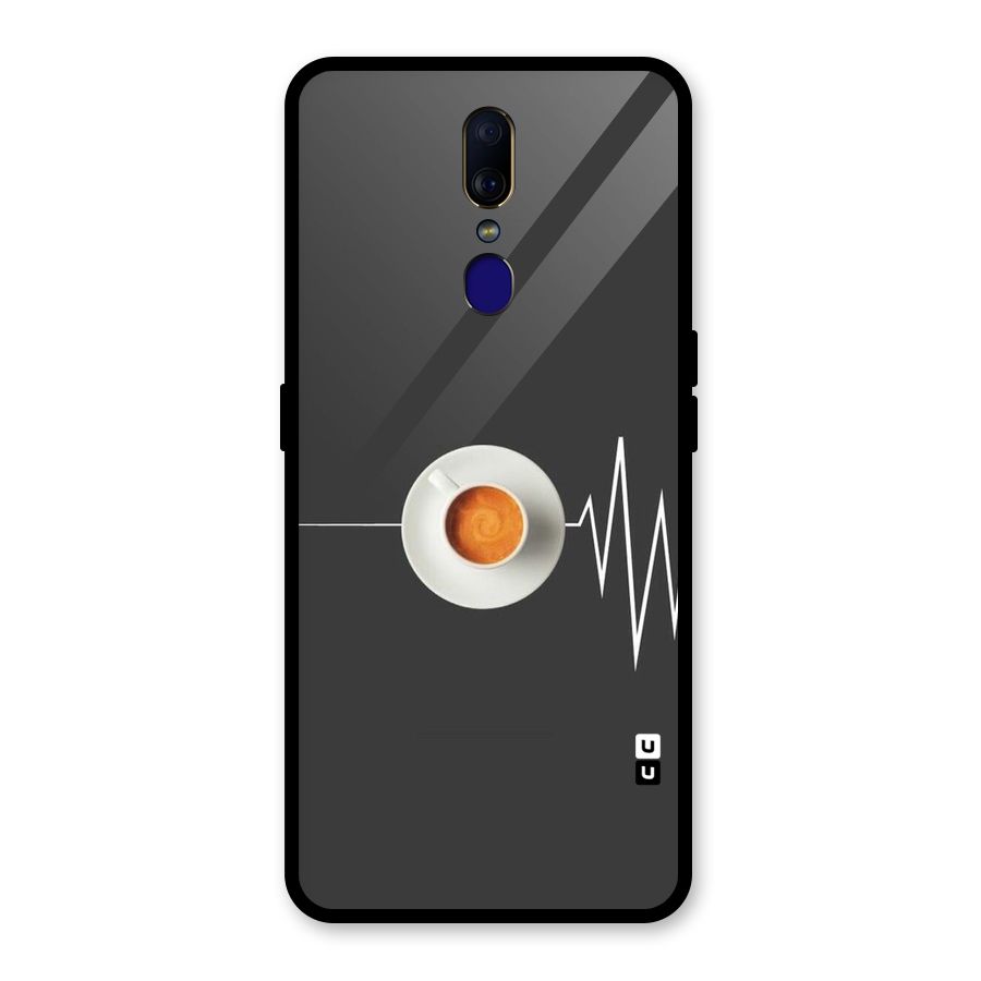 After Coffee Glass Back Case for Oppo F11