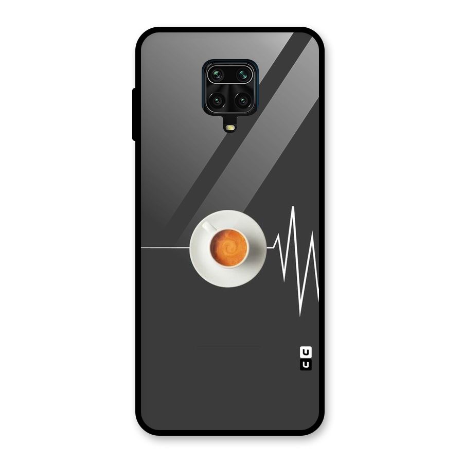 After Coffee Glass Back Case for Poco M2 Pro