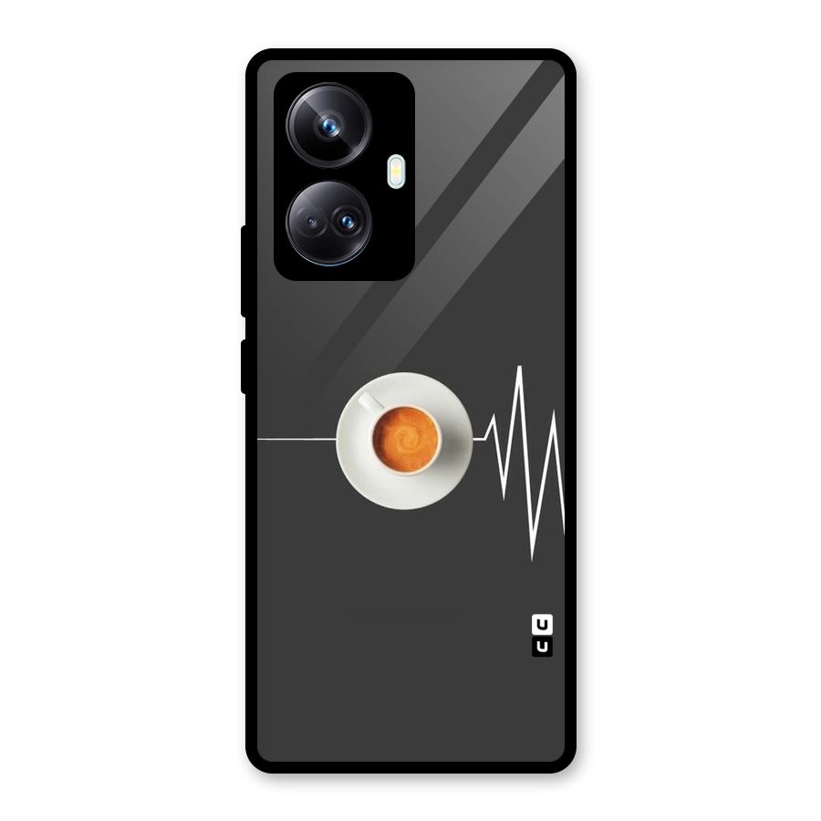 After Coffee Glass Back Case for Realme 10 Pro Plus