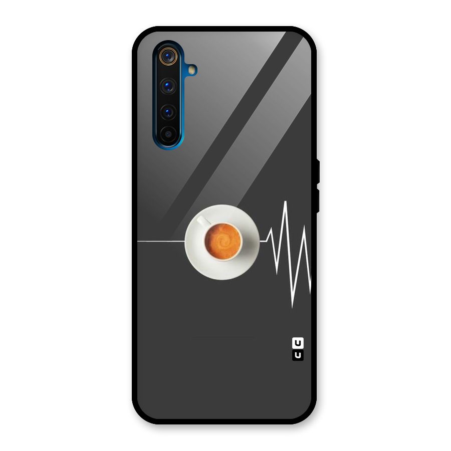 After Coffee Glass Back Case for Realme 6 Pro