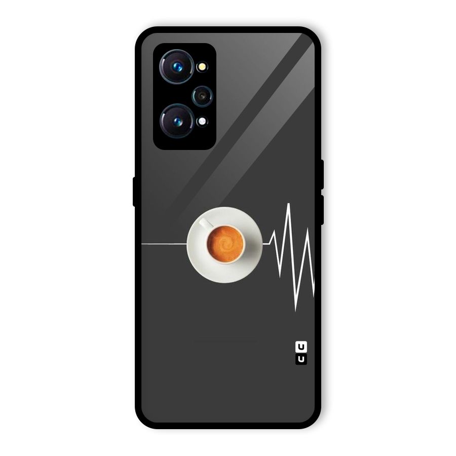 After Coffee Glass Back Case for Realme GT Neo2