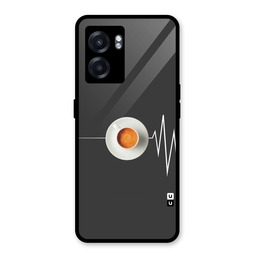 After Coffee Glass Back Case for Realme Narzo 50 5G