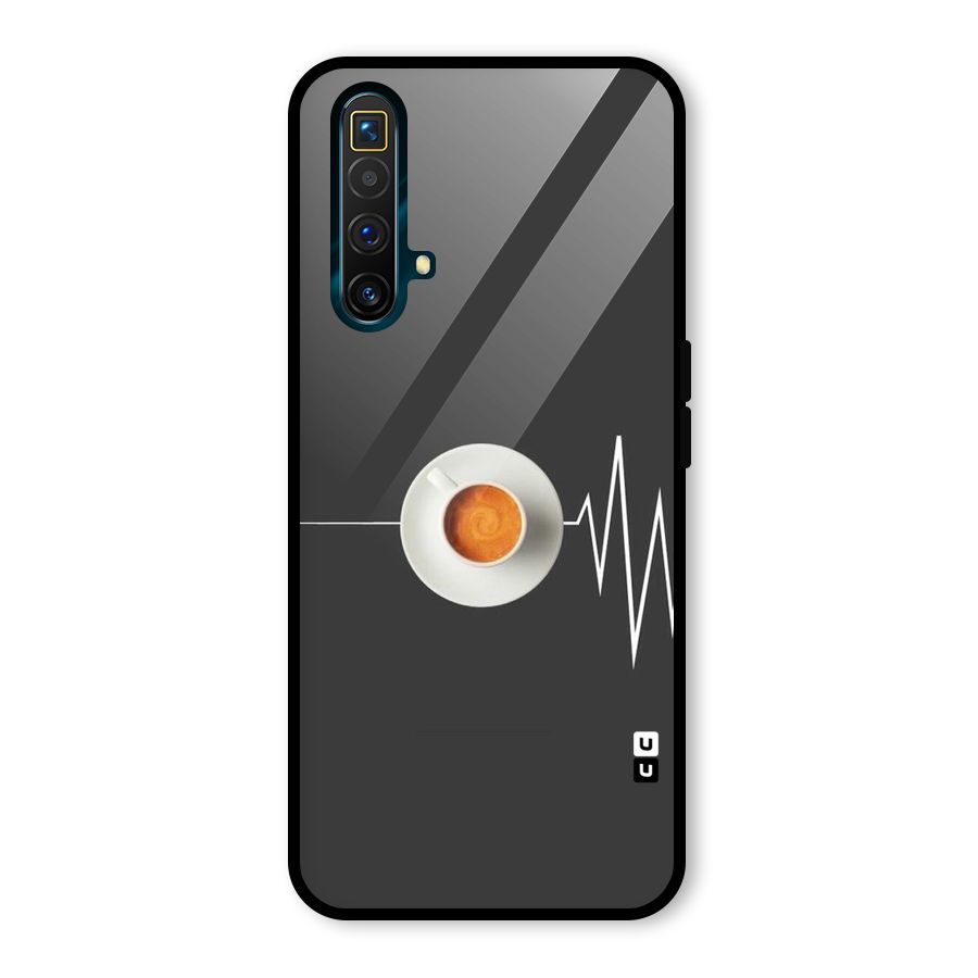 After Coffee Glass Back Case for Realme X3